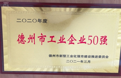 德州市工业企业50强